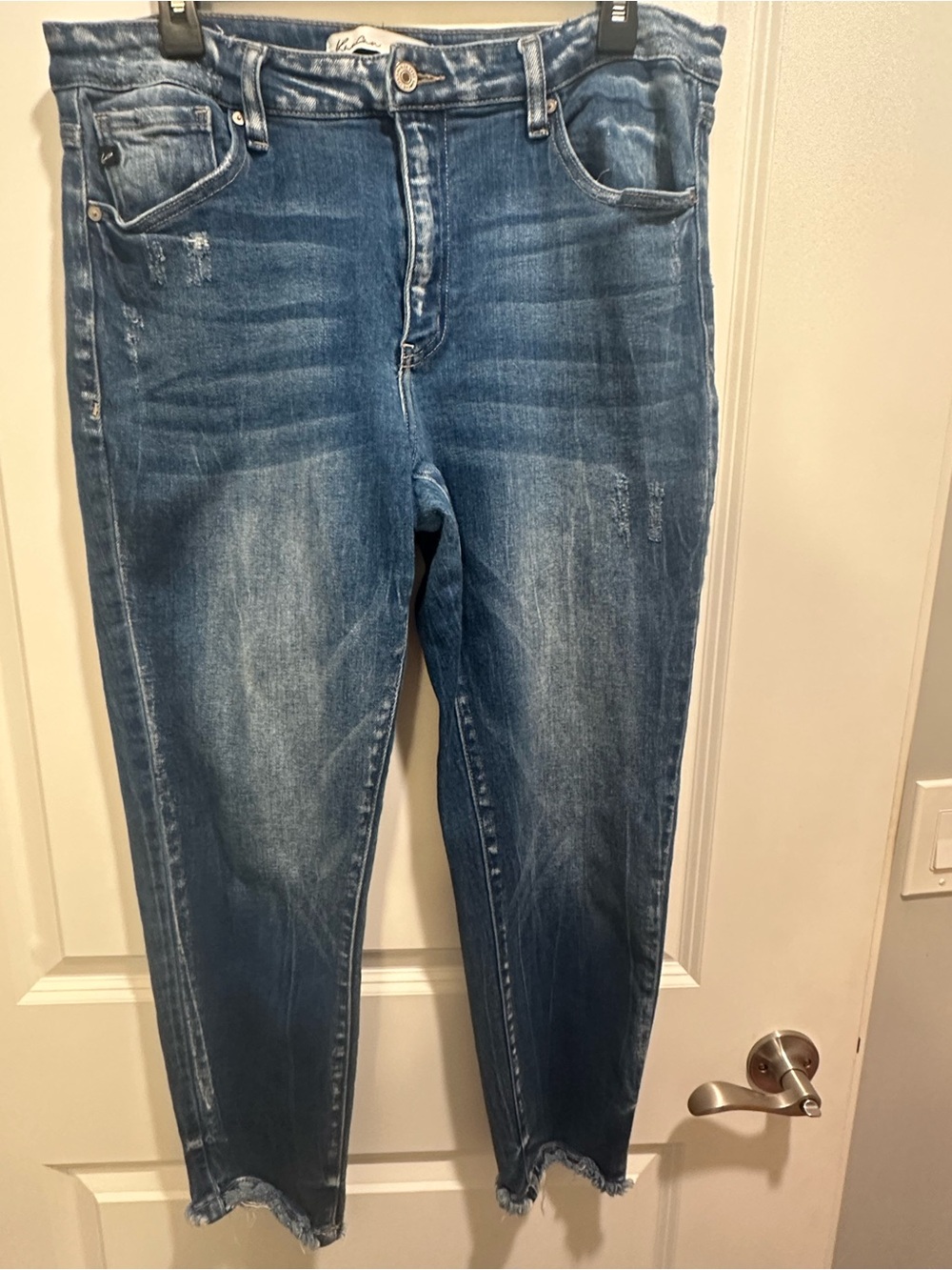 Kancan relaxed ankle jeans